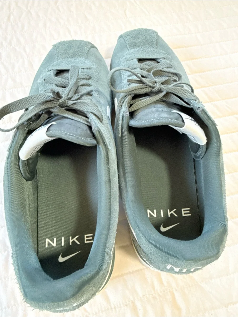 Men’s Nike Cortez Premium in Green Suede